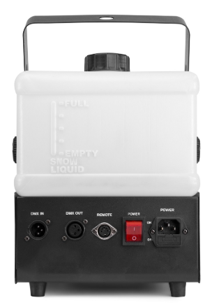 Máquina de Neve DMX c Controlador e Temporizador s Fios (RAGE 1800 SNOW) - beamZ