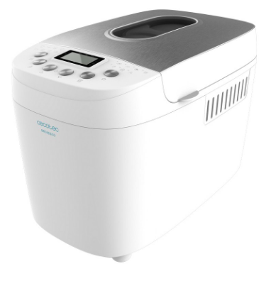 Máquina de Pão Bread&Co 1500 PerfectCook 850W 1.5Kg (Branco) - CECOTEC
