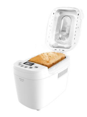 Máquina de Pão Bread&Co 1500 PerfectCook 850W 1.5Kg (Branco) - CECOTEC