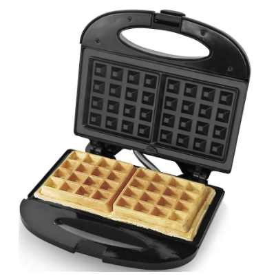 Máquina de Waffle 750W (Preto) - ESPERANZA