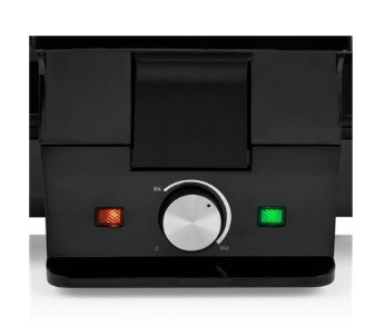 Máquina de Waffles 22x13cm 1000W (Preto) - TRISTAR