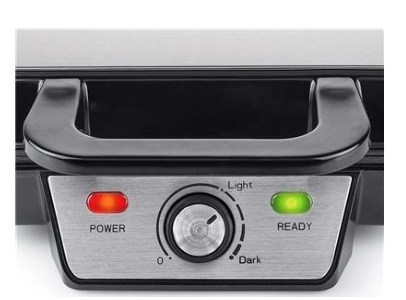 Máquina de Waffles WF-2195 1000W (Inox) - TRISTAR