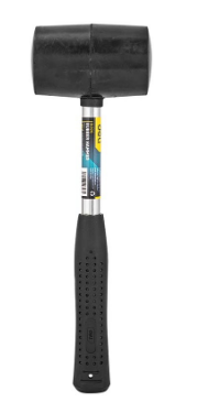 Martelo de Borracha EDL5616 (Preto) - DELI