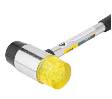 Martelo de Borracha e Plástico 40mm EDL5340 (Preto) - DELI