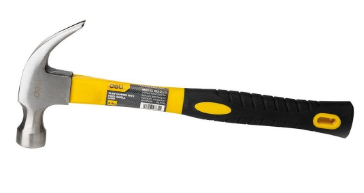 Martelo de Garra EDL5002 (Preto/Amarelo) - DELI
