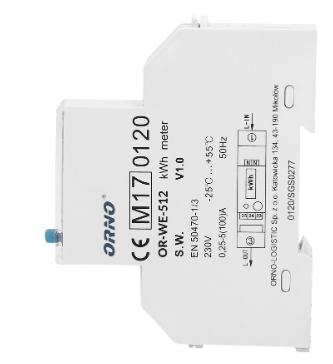 Medidor Digital de Consumo de Energia Monofásico (100A) p/ Calha DIN - ORNO
