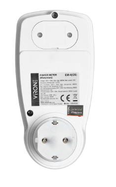 Medidor Digital de Custos de Energia (3680W) - VIRONE