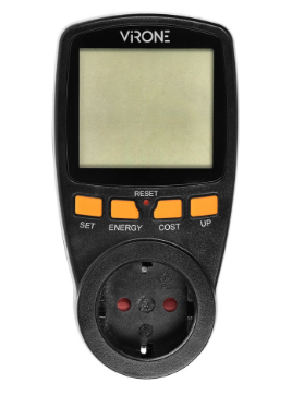 Medidor Digital de Custos de Energia (3680W) - VIRONE