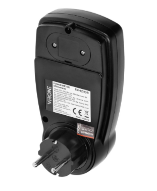 Medidor Digital de Custos de Energia (3680W) - VIRONE