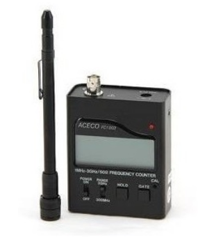 Medidor da Frequência de Rádio (Barógrafo) LCD 1 ... 3GHz - ACECO