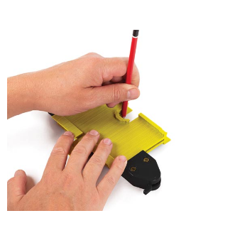Medidor de Contornos com Fixação (Profundidade 4cm) - PEREL