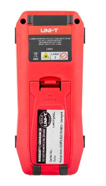 Medidor de Distâncias a Laser 2" (40 mts) - UNI-T