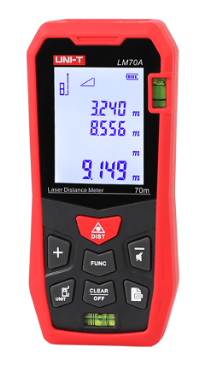 Medidor de Distâncias a Laser 2" (70 mts) - UNI-T
