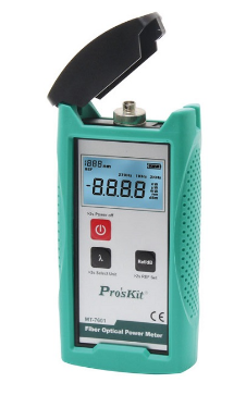 Medidor de Potência de Cabos de Fibra Óptica - Proskit