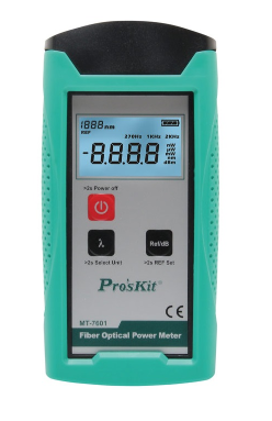 Medidor de Potência de Cabos de Fibra Óptica - Proskit