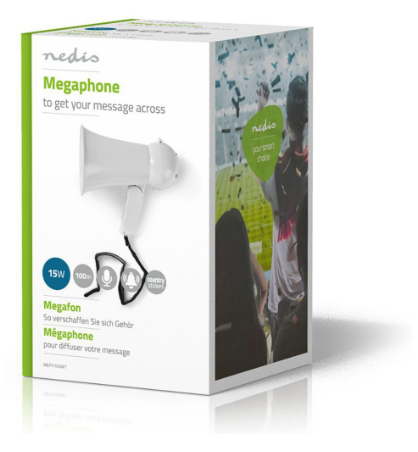 Megafone 15W (Alcance 100 mts) - NEDIS
