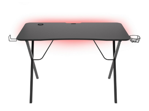 Mesa Gaming Holm 200 RGB (Preto) - GENESIS