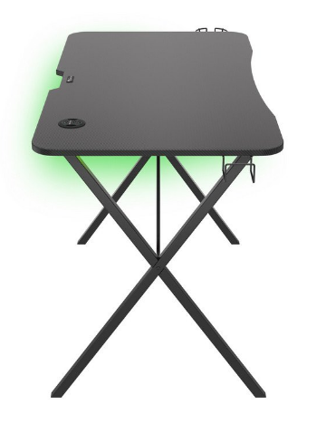 Mesa Gaming Holm 200 RGB (Preto) - GENESIS