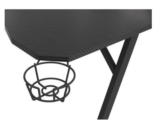 Mesa Gaming Holm 510 RGB (Preto) - GENESIS