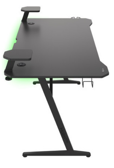 Mesa Gaming Holm 510 RGB (Preto) - GENESIS
