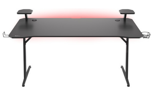 Mesa Gaming Holm 510 RGB (Preto) - GENESIS