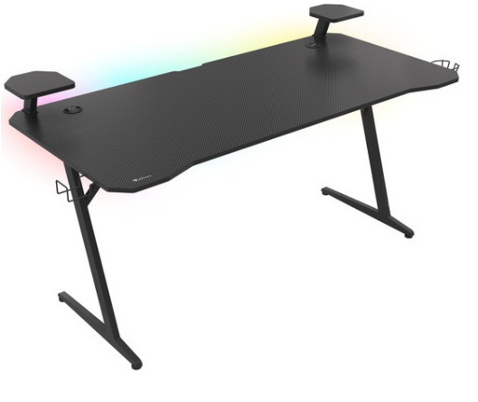 Mesa Gaming Holm 510 RGB (Preto) - GENESIS