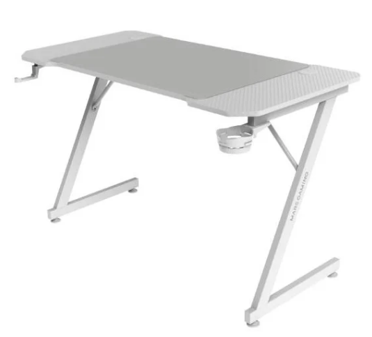 Mesa Gaming MGD-X120 120 x 60 x 75cm (Branco) - MARS GAMING
