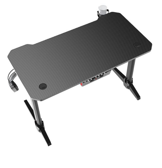 Mesa Gaming PRO500 Fibra de Carbono Luz RGB - MUVIP