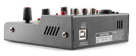 Mesa de Mistura 2 Canais com USB Audio (VMM201) - VONYX