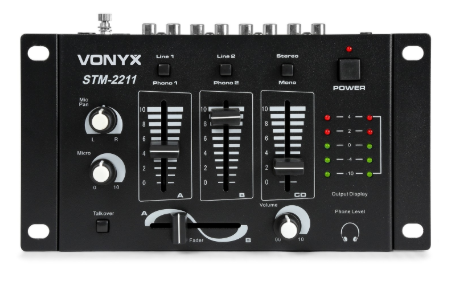 Mesa de Mistura 4 Canais (STM-2211B) - VONYX