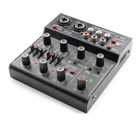 Mesa de Mistura 4 Canais com USB Audio (VMM401) - VONYX