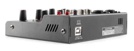 Mesa de Mistura 4 Canais com USB Audio (VMM401) - VONYX