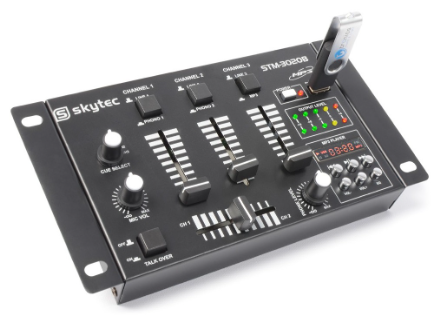 Mesa de Mistura 6 Canais com USB/MP3 (STM-3020B) - VONYX