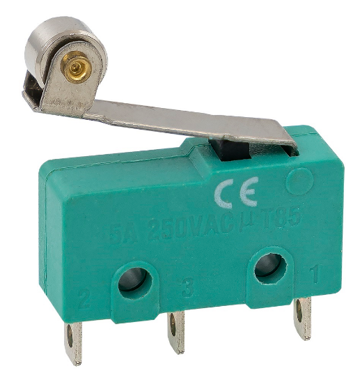 Micro Switch Miniatura c/ Patilha 17mm
