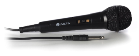 Microfone p/ Karaoke (Preto) - NGS