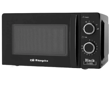 Microondas 20L (700W) Preto - ORBEGOZO