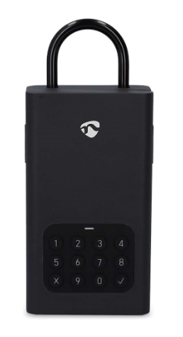 Mini-Cofre de Chaves Inteligente c/ Código + Bluetooth (Compatível c/ Tuya) SmartLife - NEDIS