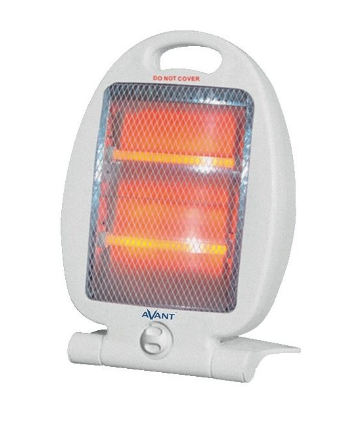Mini Aquecedor de Quartzo 800W (2 Barras) - AVANTCONNECT