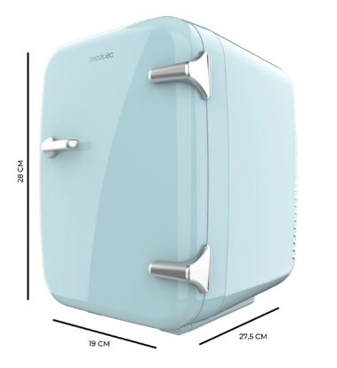 Mini Frigorífico Bolero 4L Habana (Light Blue) - CECOTEC