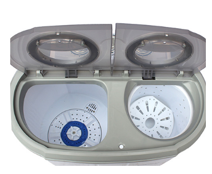 Mini Máquina de Lavar Roupa CR 8052 3Kg (Cinzento/Branco) - CAMRY