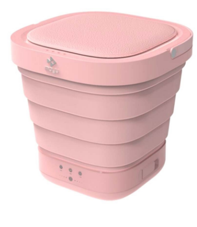 Mini Máquina de Lavar Roupa Portátil Moyu (Rosa) - XIAOMI