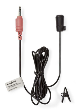 Mini Microfone Lapela - NEDIS
