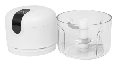 Mini Picadora 1700rpm Recarregável USB (250ml)