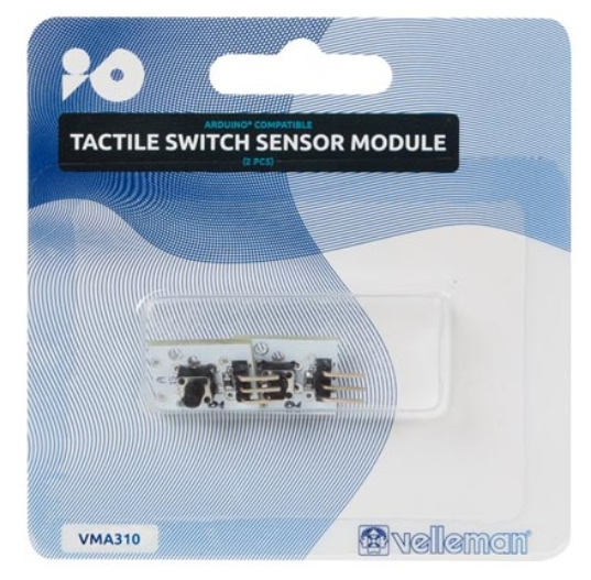 Módulo Sensor com Interruptor (2pcs) Compatível c/ Arduino - WHADDA WPSE310
