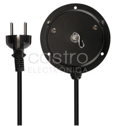 Motor de Bola de Espelhos 1,8 ... 2,5 RPM 220V (Suporta até 5 Kg) - VELLEMAN