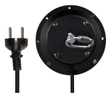 Motor de Bola de Espelhos 5~6 RPM 220V (Suporta até 20 Kg) - VELLEMAN