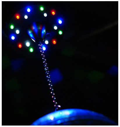 Motor de Bola de Espelhos a Bateria c/ 18 LEDs - beamZ