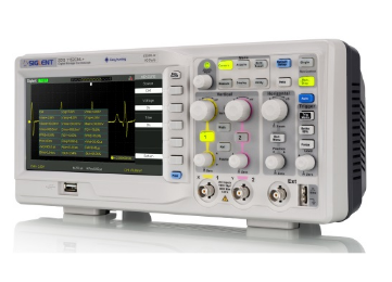 Osciloscópio Digital 2 Canais 100Mhz 7" Cores USB / LAN - SIGLENT SDS1102CML+