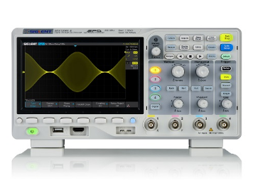 Osciloscópio Digital 4 Canais 100MHz 7" Cores USB / LAN - SIGLENT
