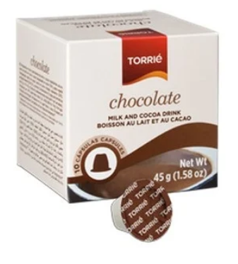 Pack 10x Cápsulas Nespresso Torrié Chocolate